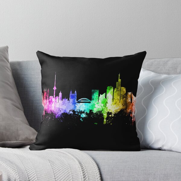 Item preview, Vilnius Lithuania Skyline designed and sold by ArtPrints.