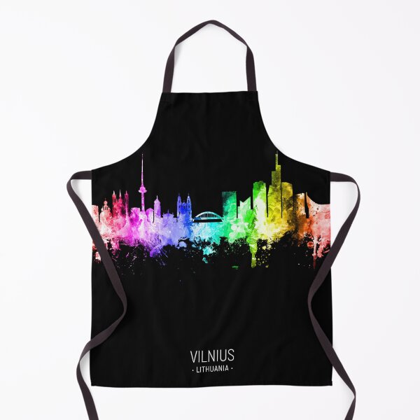 Item preview, Vilnius Lithuania Skyline designed and sold by ArtPrints.