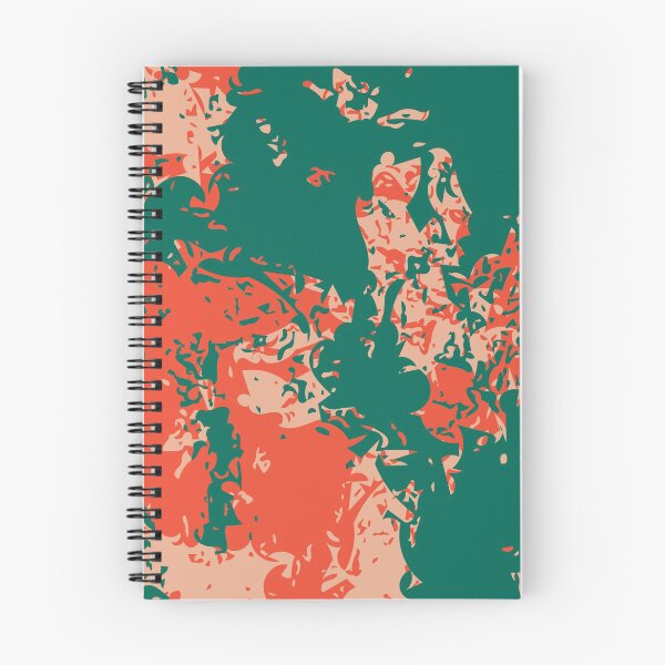 Item preview, Ultramarine Green, Mandarin Red & Peach Nougat designed and sold by Kettukas.