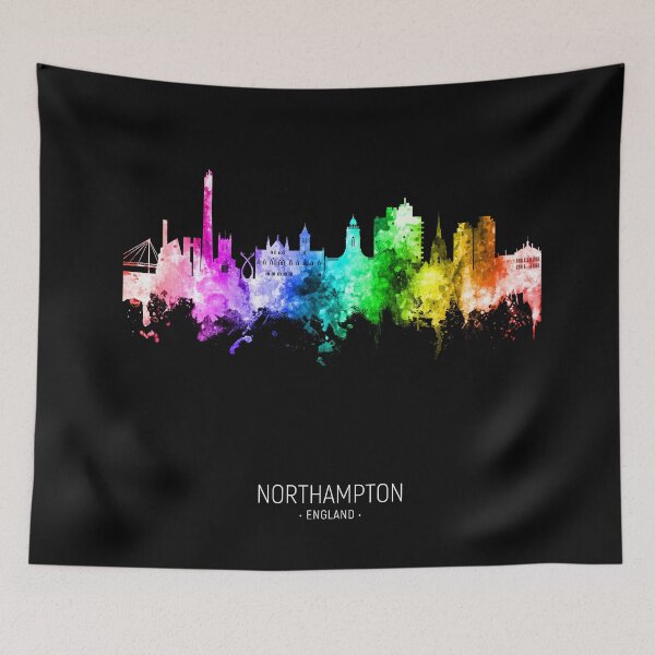 Item preview, Northampton England Skyline designed and sold by ArtPrints.