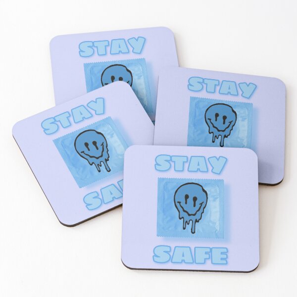 Item preview, Stay Safe (Blue) designed and sold by shadowlovr.