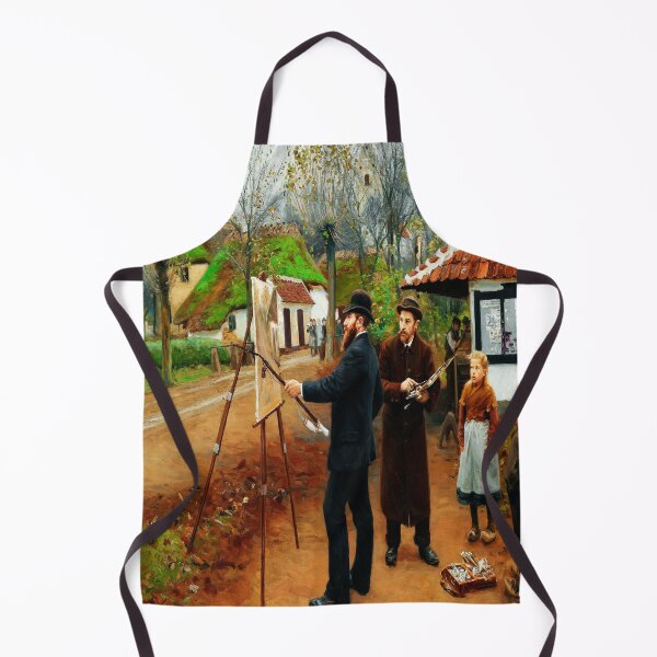 Item preview, I. A. Ring Painting near Aasum Smithy-Hans Andersen Brendekilde designed and sold by LexBauer.