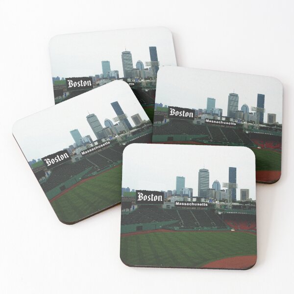 Item preview, Boston, Massachusetts - Famous Ballpark and Boston Skyline designed and sold by leemcnut.