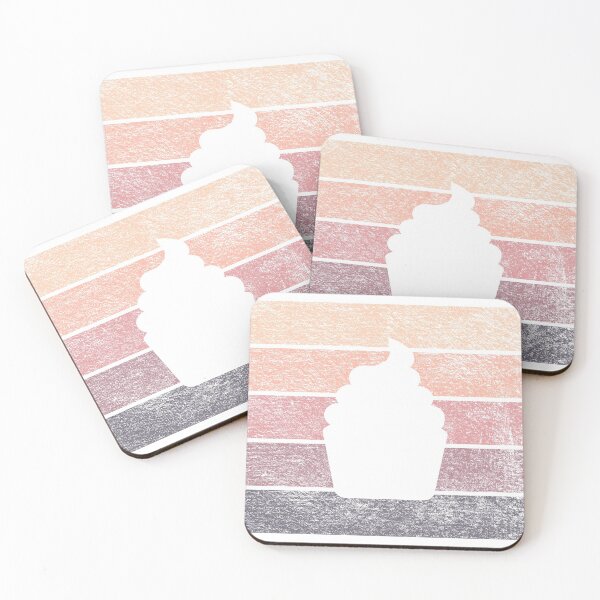 Item preview, Vintage Cupcake in Soft Colours designed and sold by VikiQuick.