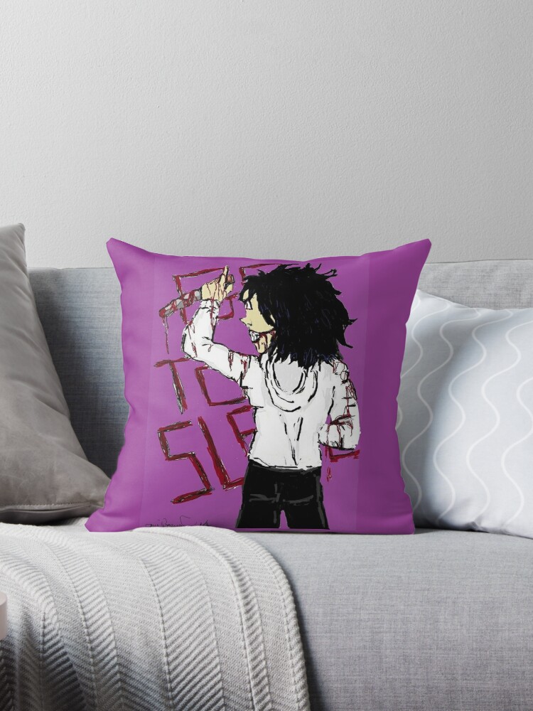 SALLY (CREEPYPASTA) Throw Pillow for Sale by Skayda