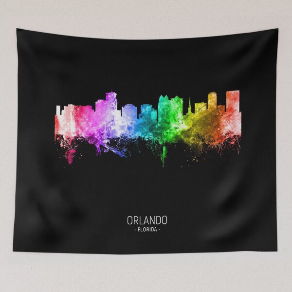 Item preview, Orlando Florida Skyline designed and sold by ArtPrints.