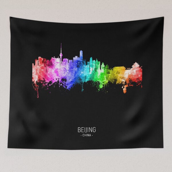 Item preview, Beijing China Skyline designed and sold by ArtPrints.