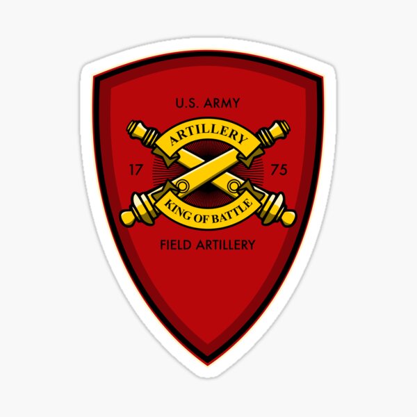 "US Army Field Artillery" Sticker for Sale by StrongVlad Redbubble