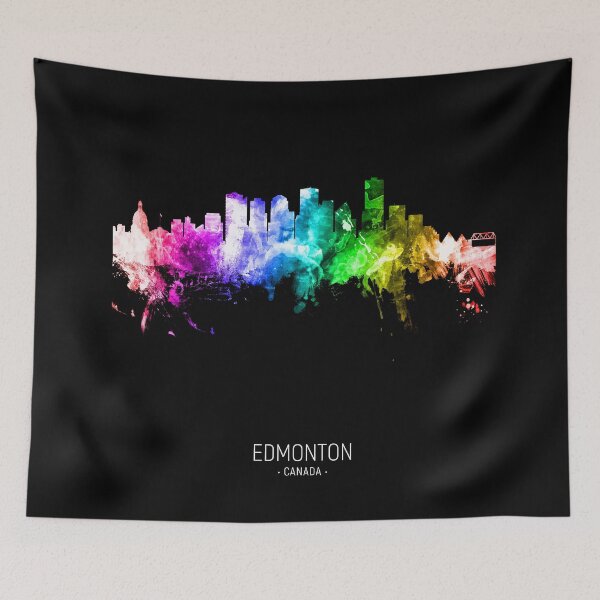 Item preview, Edmonton Canada Skyline designed and sold by ArtPrints.
