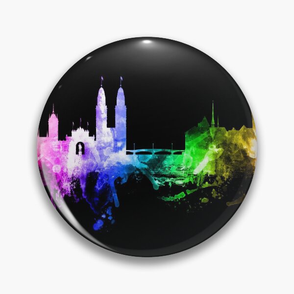 Item preview, Zurich Switzerland Skyline designed and sold by ArtPrints.