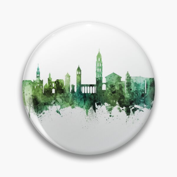 Item preview, Split Croatia Skyline designed and sold by ArtPrints.