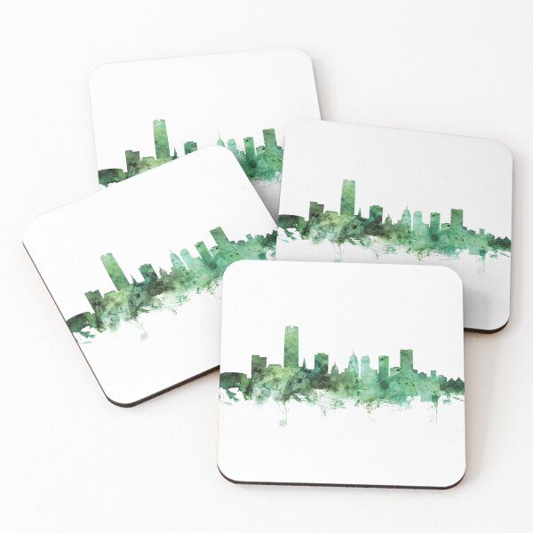 Aperçu de l'œuvre Oklahoma City Skyline créée et vendue par ArtPrints.