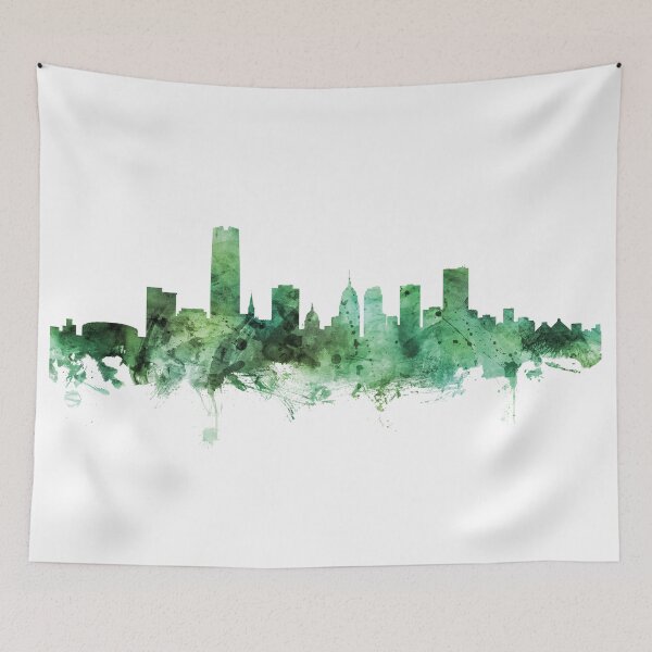 Aperçu de l'œuvre Oklahoma City Skyline créée et vendue par ArtPrints.