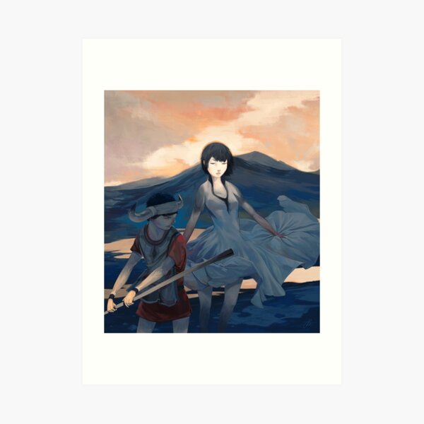 Ico and Yorda Art Print