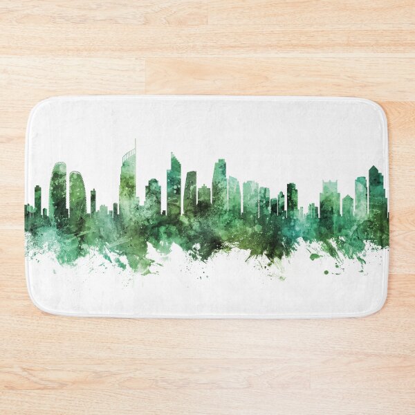 Item preview, Gold Coast Australia Skyline designed and sold by ArtPrints.