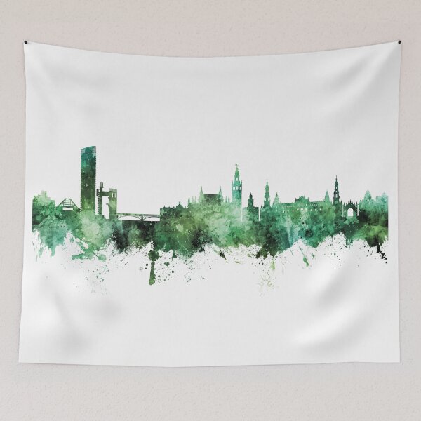 Item preview, Sevilla Spain Skyline designed and sold by ArtPrints.