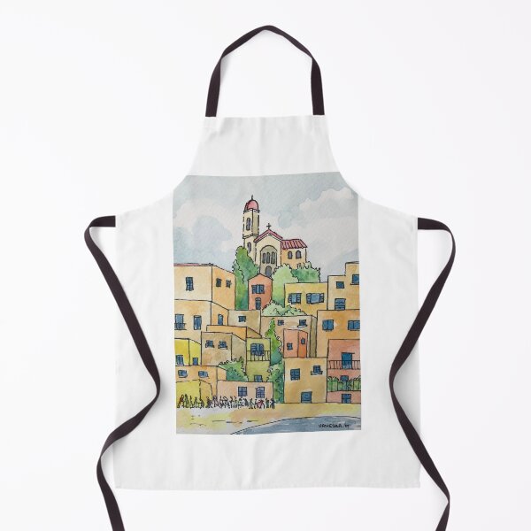 Artikelvorschau, Aquarell mediterrane Landschaft entworfen und verkauft von Vanessaart.