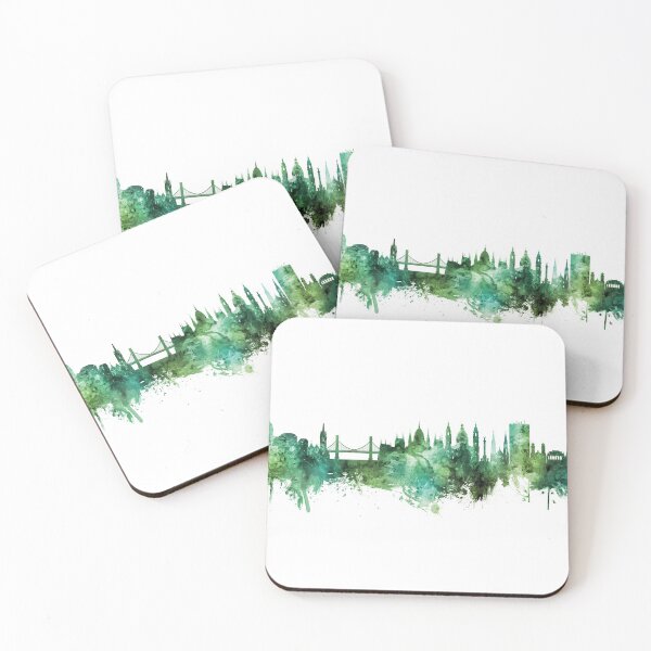 Item preview, Budapest Hungary Skyline designed and sold by ArtPrints.
