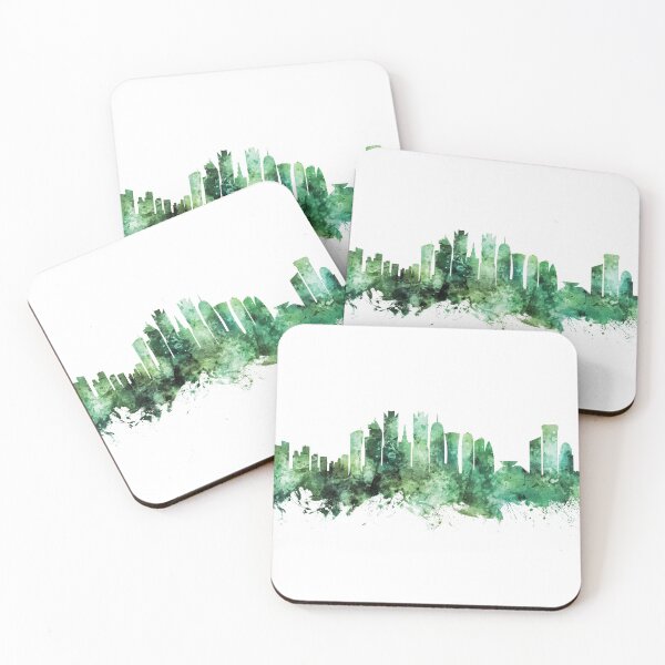 Item preview, Doha Qatar Skyline designed and sold by ArtPrints.