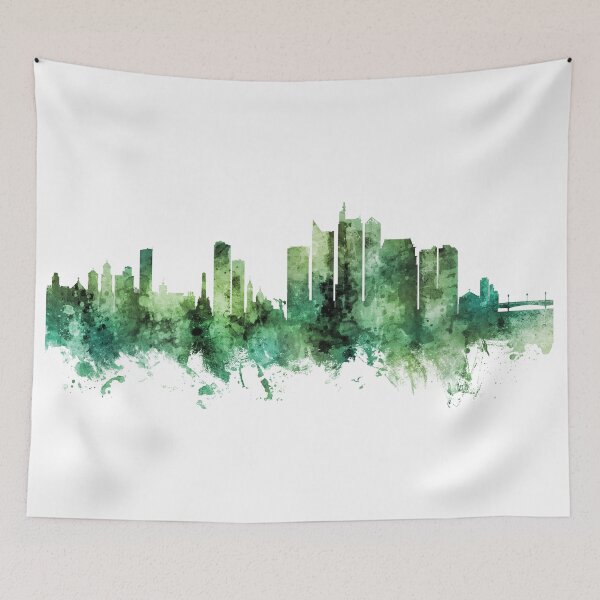 Item preview, Manila Philippines Skyline designed and sold by ArtPrints.
