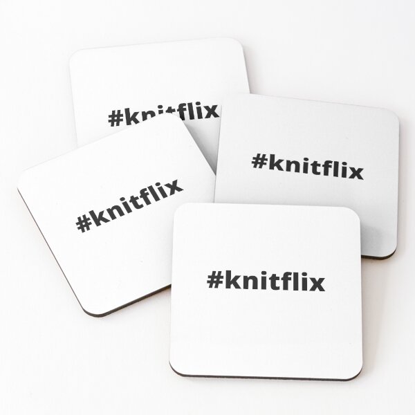 Item preview, #knitflix designed and sold by Knitterty.