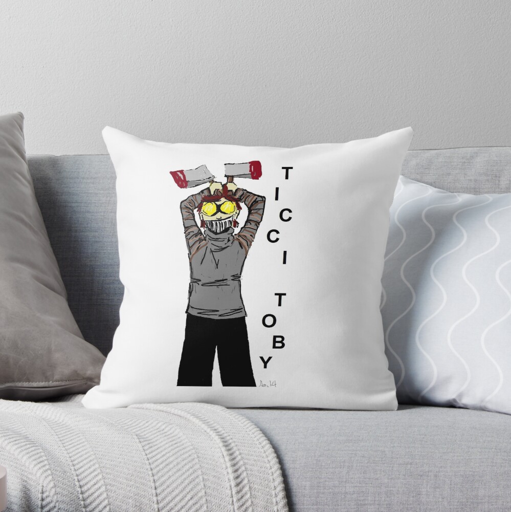 SALLY (CREEPYPASTA) Throw Pillow for Sale by Skayda