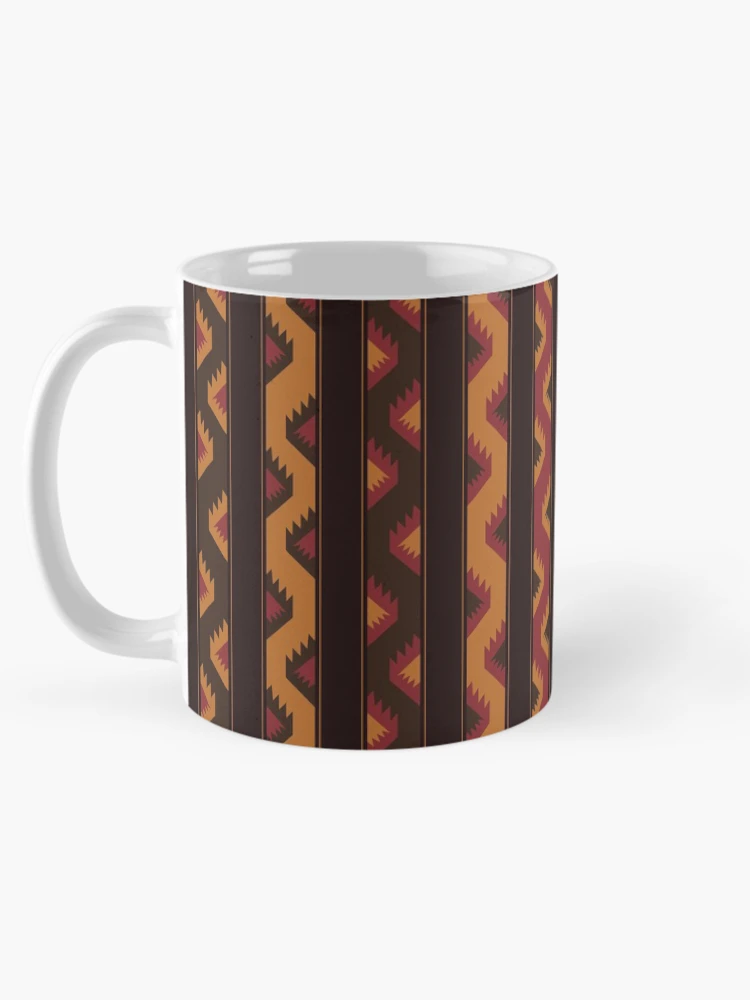 Thumbnail 5 of 6, Coffee Mug, Boho Peruvian Pattern designed and sold by hellcom.