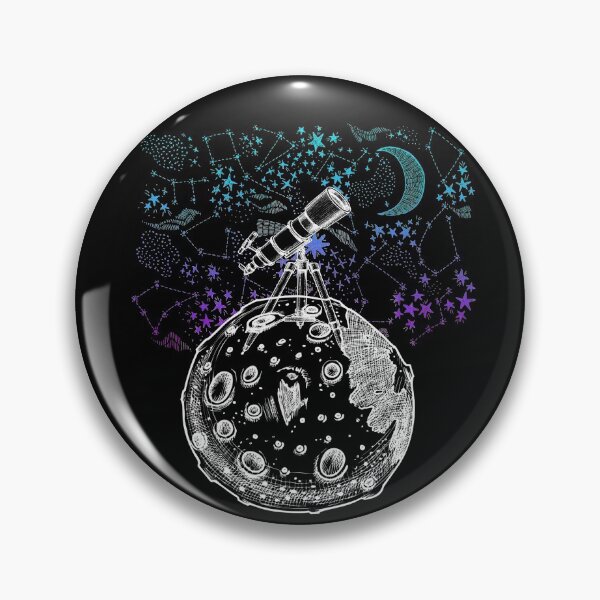 Item preview, Moon Galaxy Telescope Astronomy  designed and sold by bestshirtdesign.