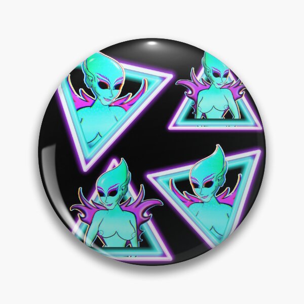 Artikelvorschau, Alien Space Fairy Teal Dreiecke entworfen und verkauft von IndigoLove.