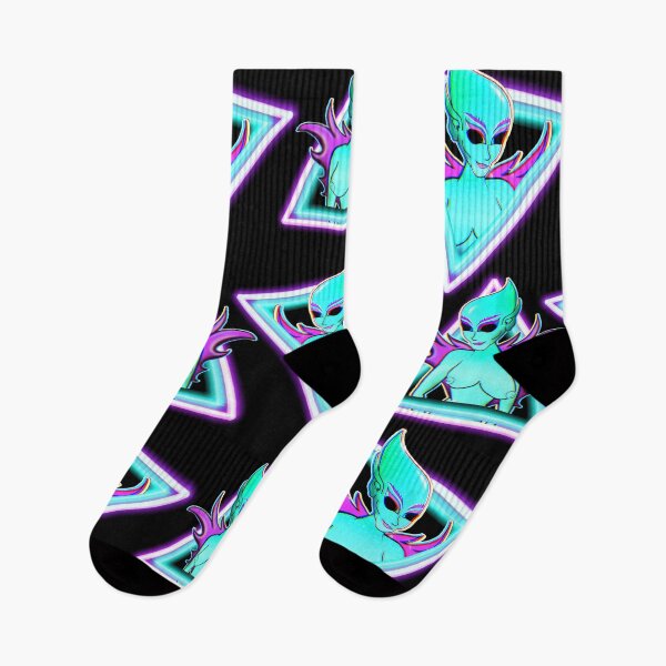 Item preview, Alien Space Fairy Teal Triangles designed and sold by IndigoLove.