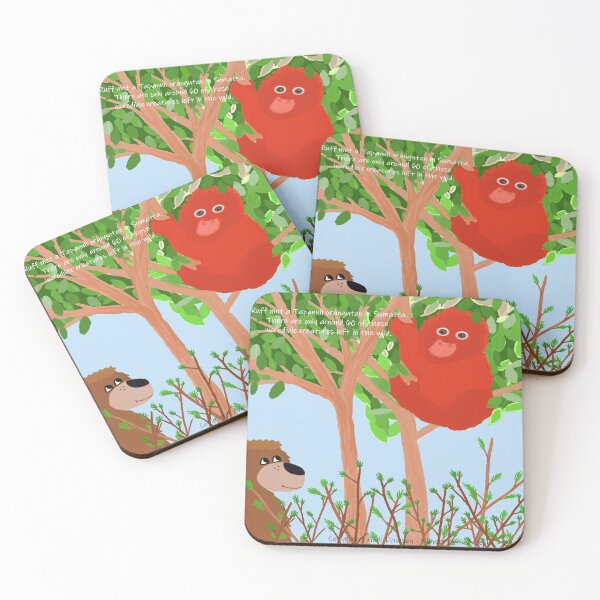 Item preview, Ruff and the Tapanuli Orangutan designed and sold by Flower Guard.