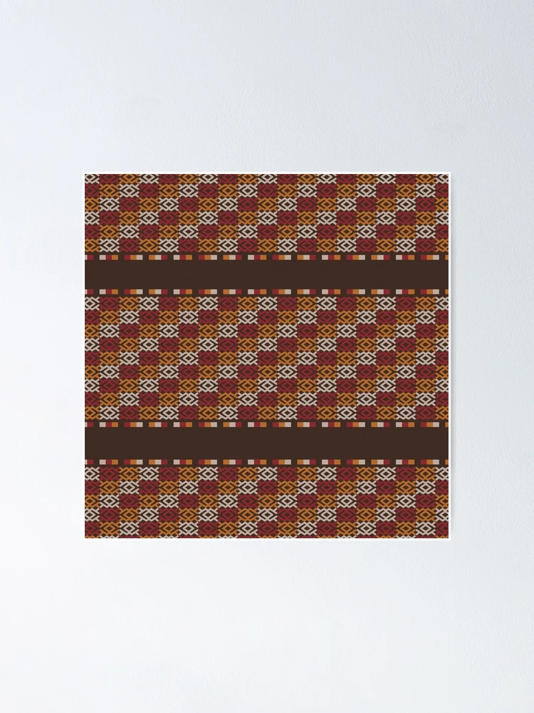 Thumbnail 1 of 3, Poster, Boho Peruvian Pattern 2 designed and sold by hellcom.