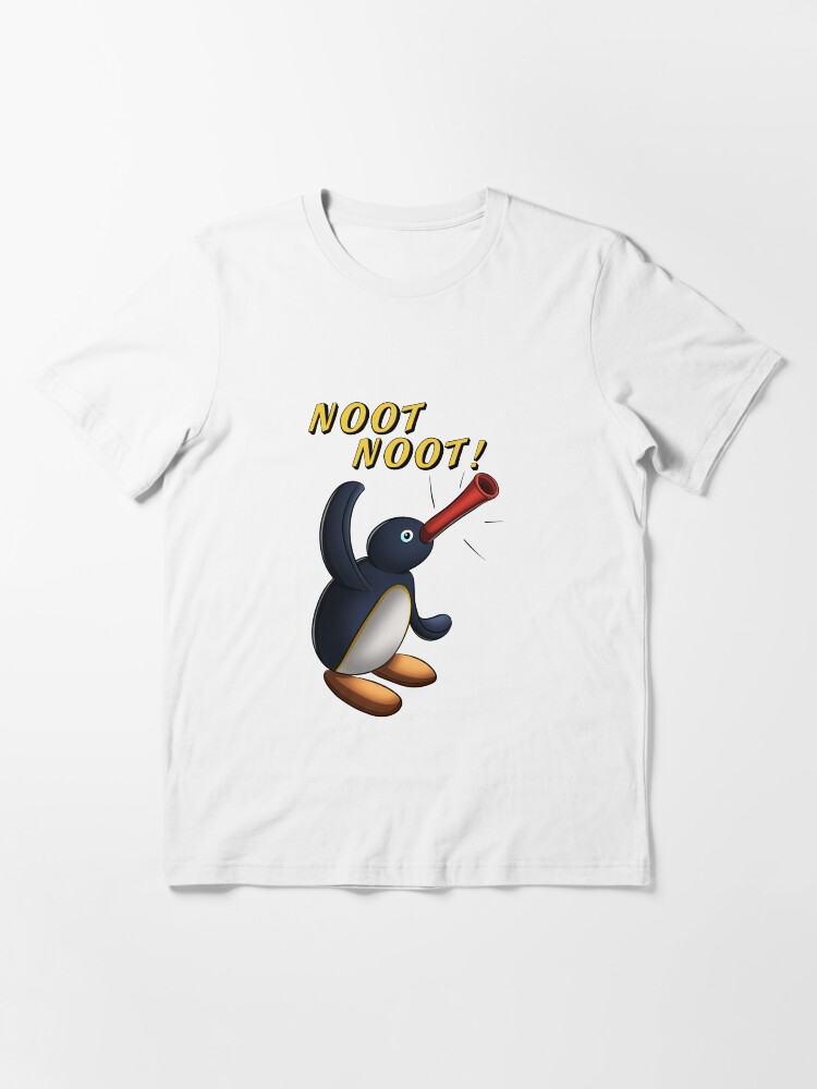 Imagen 3 de 7, Camiseta esencial con la obra Pingüino Noot Noot, diseñada y vendida por samer11.