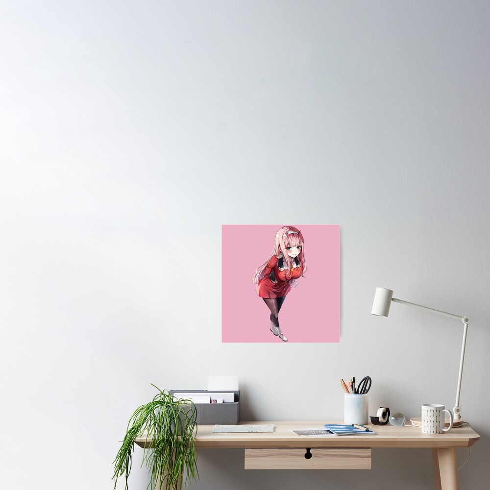 cute Zero two - Darling in the Franxx Sticker for Sale by Kami-Anime