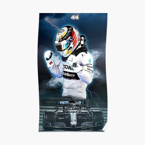 Lewis Carl Davidson Hamilton Art Poster