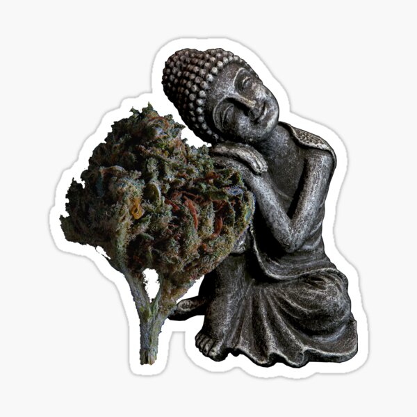 WiFi Buddha (Sticker/Magnet) Sticker