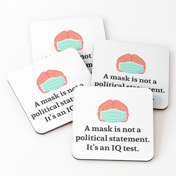 Item preview, A Mask is not a Political Statement designed and sold by printadorable.