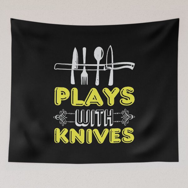 Item preview, Plays Knives designed and sold by Vanditdesigns.