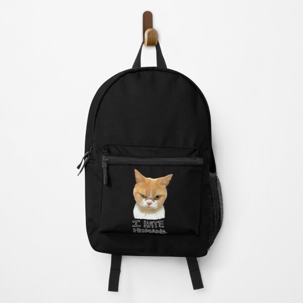 Item preview, Cat says i hate humans designed and sold by Print Epic.