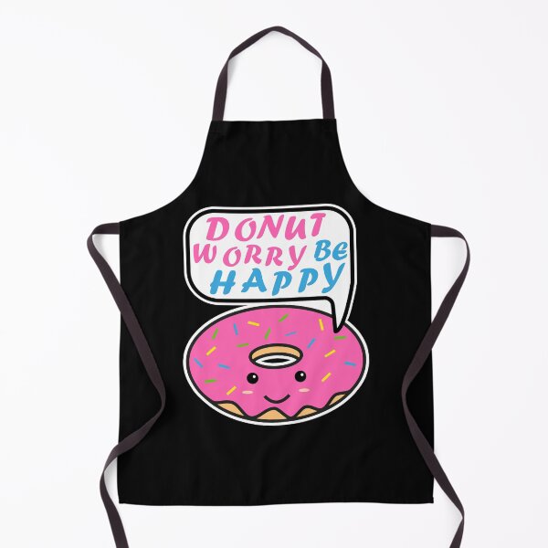 Item preview, Donut Worry Be Happy Funny Slogan Design designed and sold by Luxara1.
