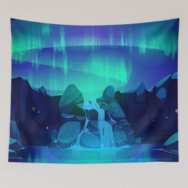 Item preview, Night Sky Aurora designed and sold by noveltiko.