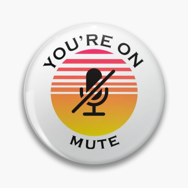 Item preview, you are on mute retro designed and sold by Pricehotshop.