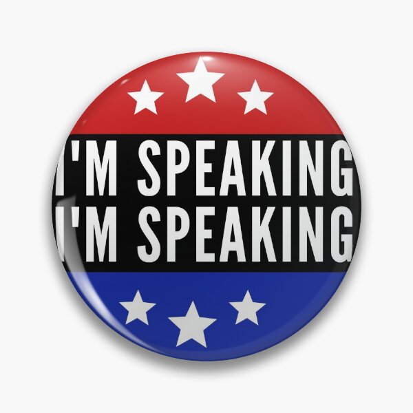 Item preview,  Im Speaking Kamala Harris 2020 Vice Presidential Debate designed and sold by StarByAsem.
