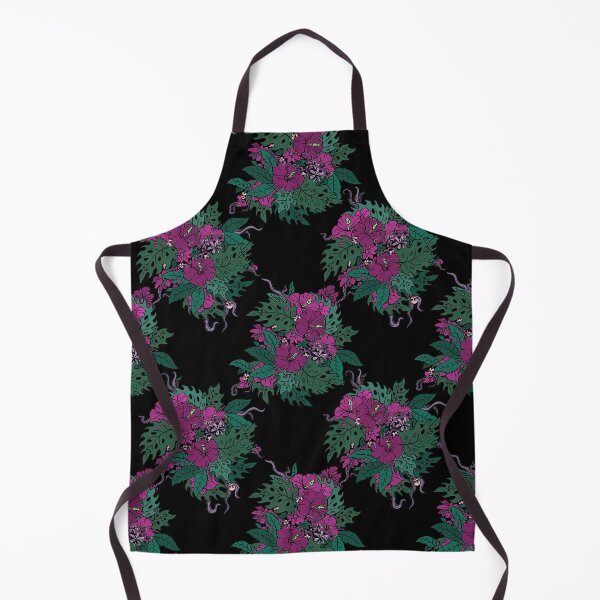Item preview, Skull, hawaii, pattern, hawaii shirt, hibiscus, flower, blossom, skull designed and sold by atelier-vladi.