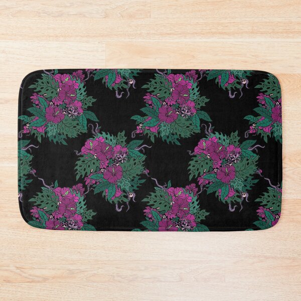 Item preview, Skull, hawaii, pattern, hawaii shirt, hibiscus, flower, blossom, skull designed and sold by atelier-vladi.