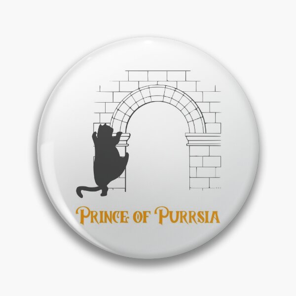 Item preview, Prince of Purrsia, Funny Cat Design designed and sold by PandaSoul.