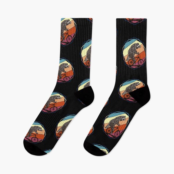 Item preview, Cycling Vintage Raccoon designed and sold by bestshirtdesign.
