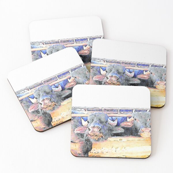 Item preview, Buffaloes in the stall designed and sold by Giuseppe Cocco.