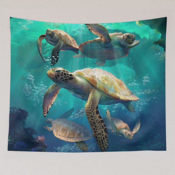 Item preview, Sea Turtles designed and sold by DavidPenfound.