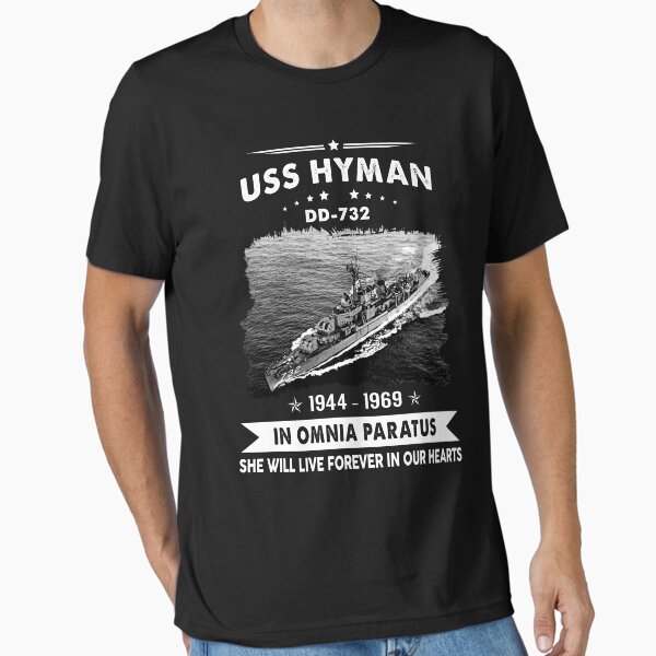 Item preview, USS HYMAN (DD-732) designed and sold by TeeZui Art.